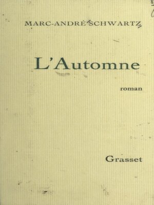 cover image of L'automne